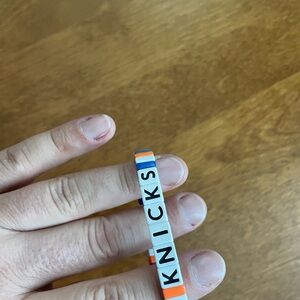 Roxanne Assoulin x NY Knicks bracelet - one of a kind #newyorkknixks